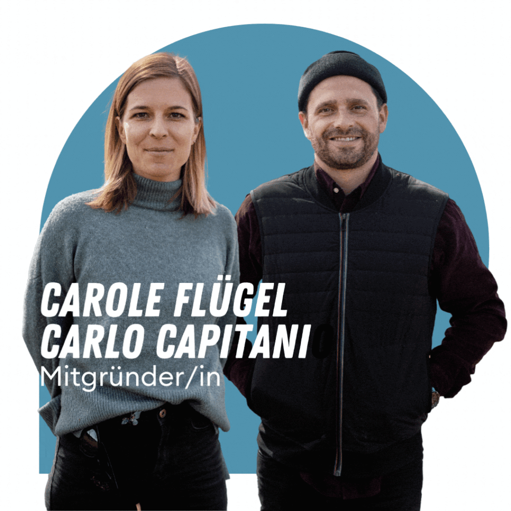 Über Outfam: Carole Flügel und Carlo Capitani